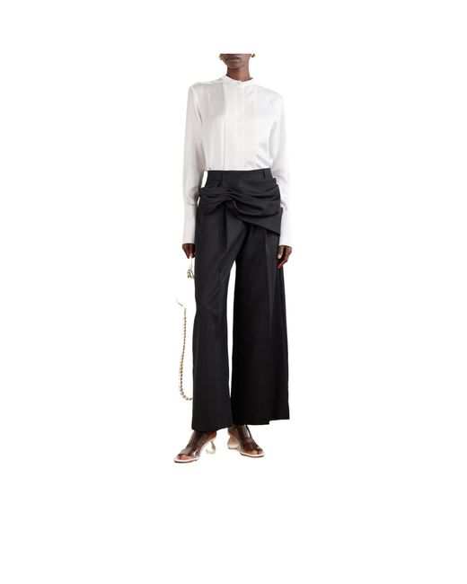 Simone Rocha White Solid Mules