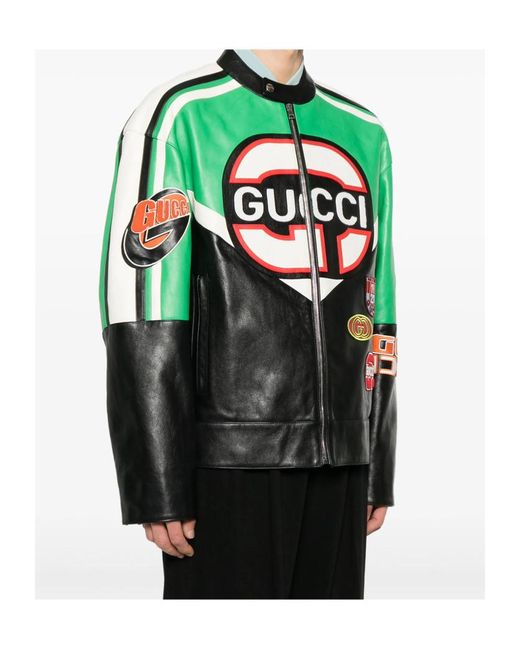 Gucci Green Jackets for men