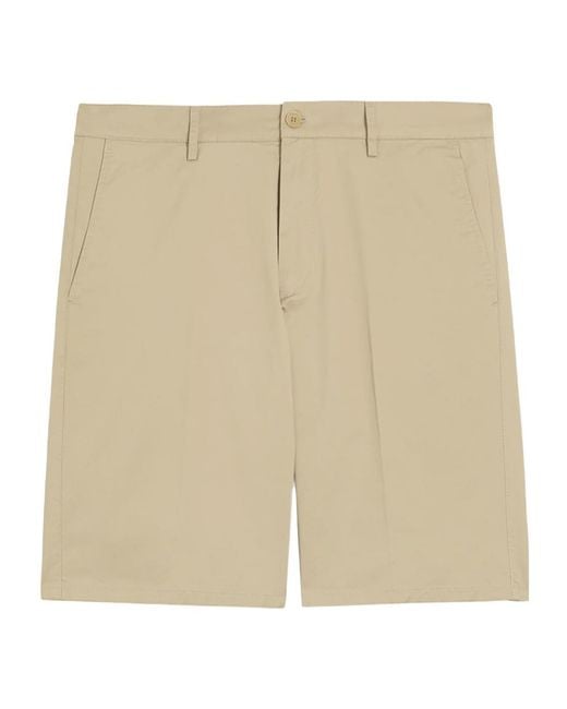 Aspesi Natural Button Shorts for men
