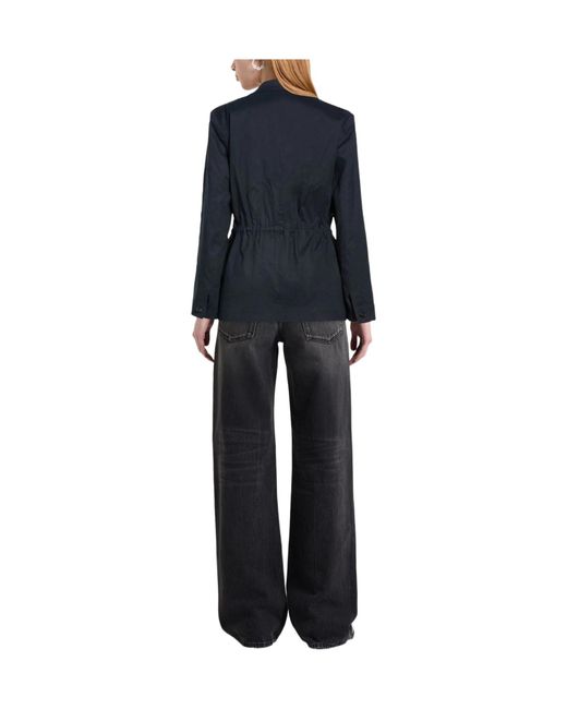 Rag & Bone Blue Simple Single- Blazer