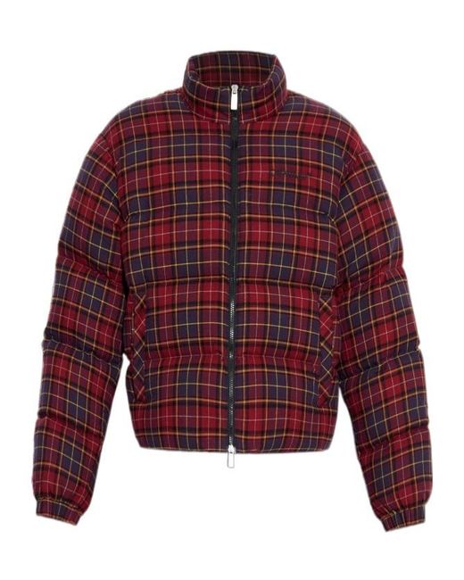Off-White c/o Virgil Abloh Red Down Jackets for men