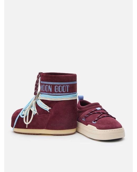 Moon Boot Purple Park Icon Sneakers for men