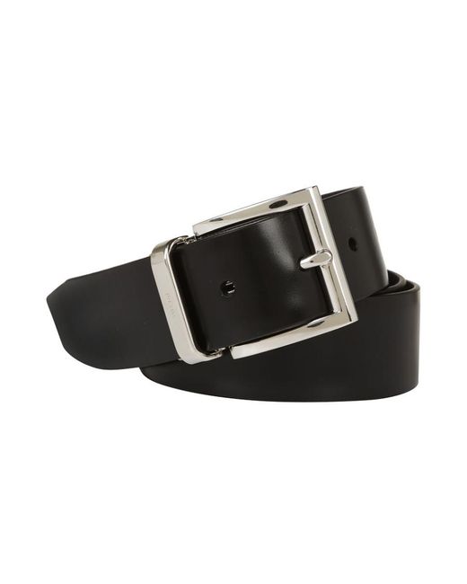 Prada Black Buckle Belt for men