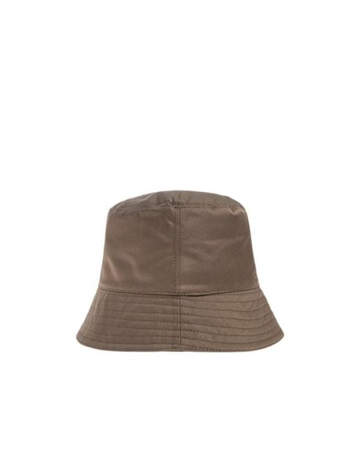 Marni Brown Logo-Embroidered Bucket Hat