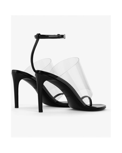 Alaïa White Alaïa Asymmetric Sandals