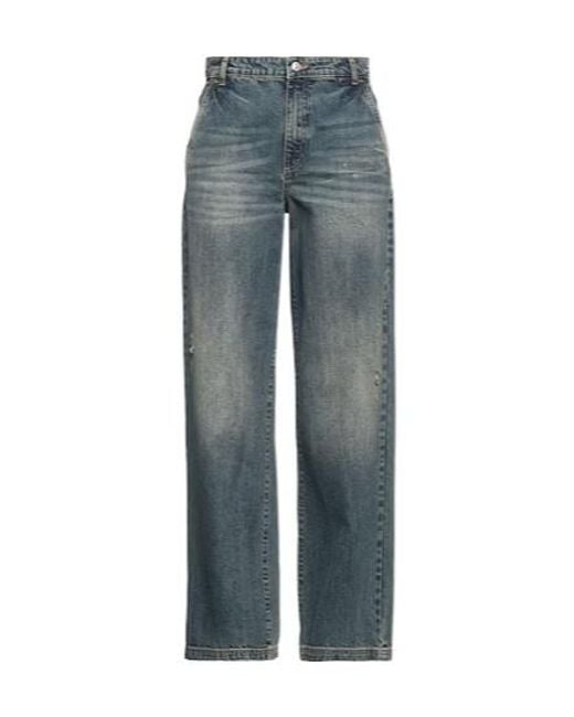 MAX&Co. Blue Straight Leg