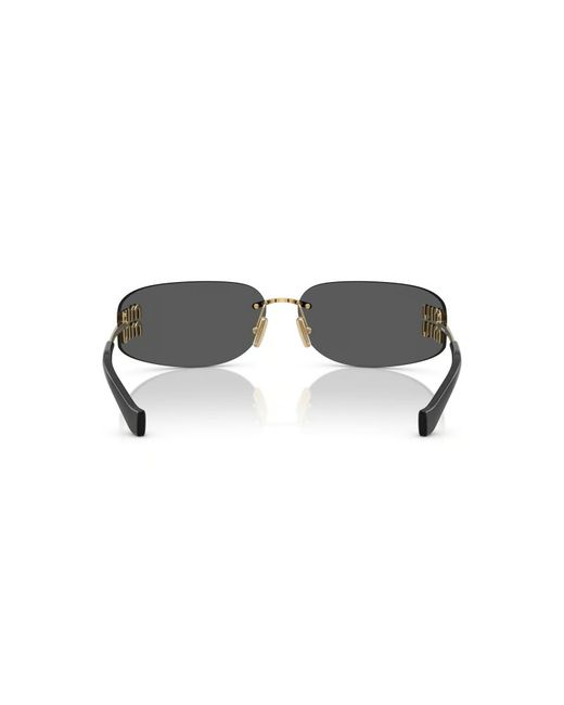 Miu Miu White Eyewear Aube Sunglasses