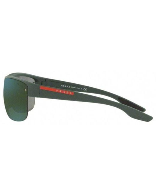 Prada Green Logo Sunglasses for men