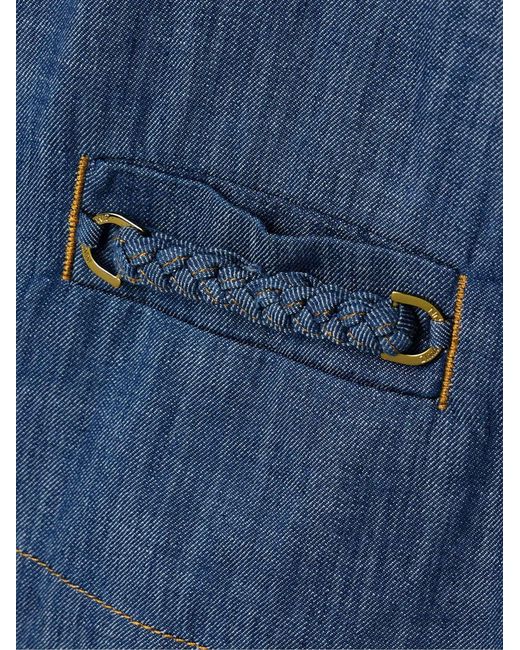 Zimmermann Blue Denim Tunic