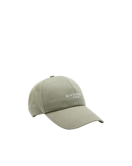 Givenchy Multicolor Logo-Embroidered Cnavas Cap for men