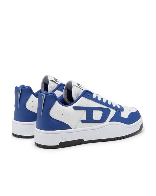 DIESEL Blue S-Ukiyo V2 Low Sneakers for men