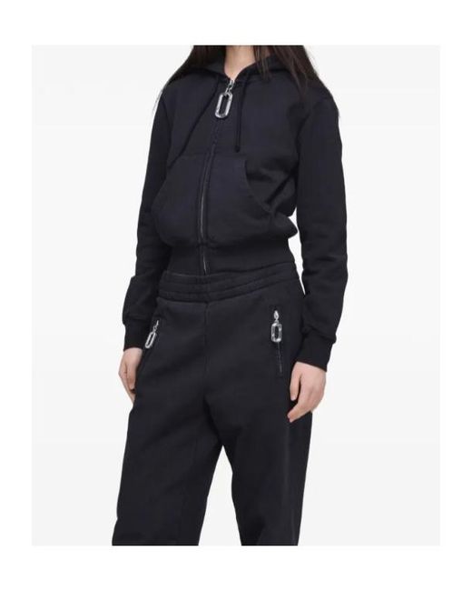 Marc Jacobs Blue Pop J Zip-Up Hoodie