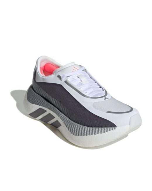 Adidas Blue Hyperboost Edge Sports Sneakers