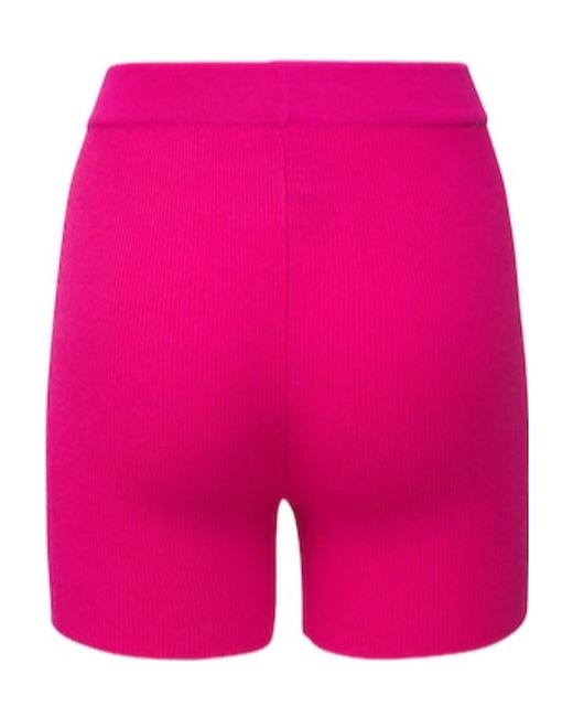 Jacquemus Pink Slim Shorts