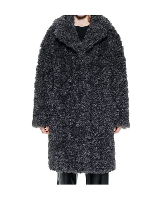 Stand Studio Black Single-Breasted Coats