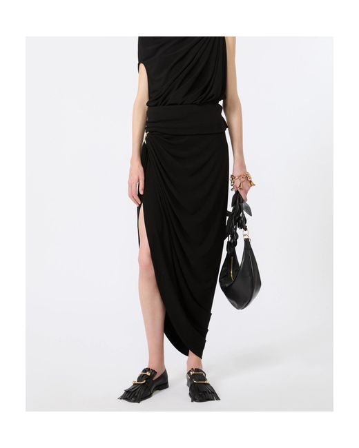Sportmax Black Tassel Loafers