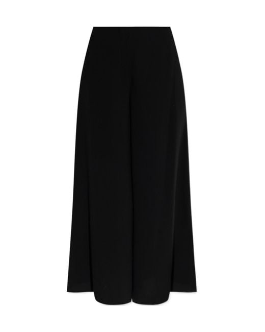Theory Black Cropped Trousers