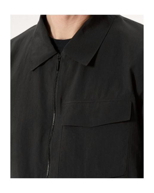 Veilance Black Spere Sl Zip-Up Flap-Pocket Jacket for men
