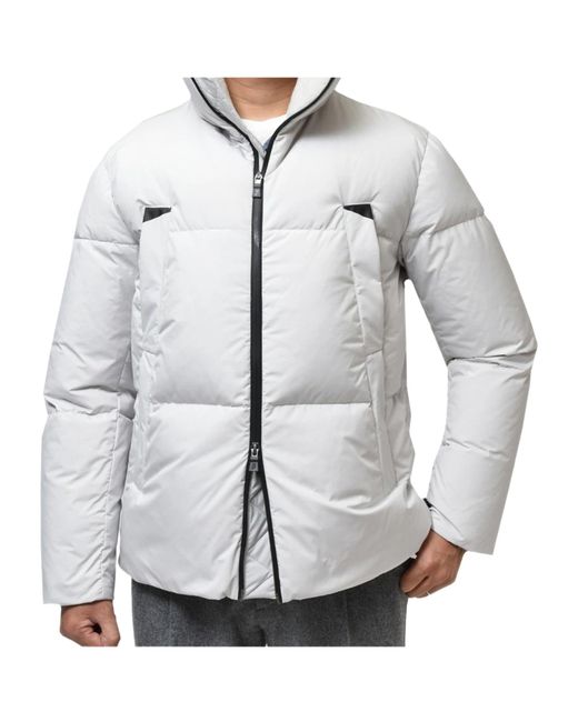 Herno Gray Down Jackets for men