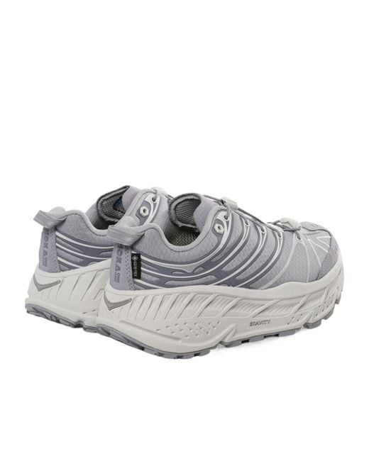 Hoka One One Gray Stinson Evo Gtx Sneakers for men
