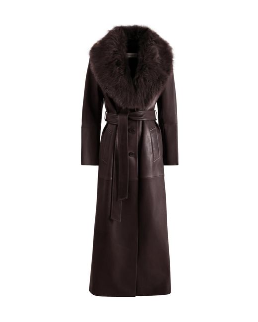 Nour Hammour Black Long-Sleeved Coat