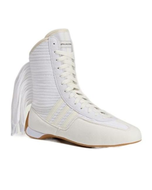Adidas By Stella McCartney White Rasant V3 Sneakers