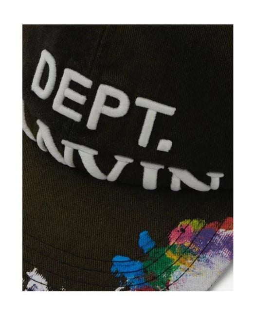 Lanvin Black Embroidered-Logo Baseball Cap for men