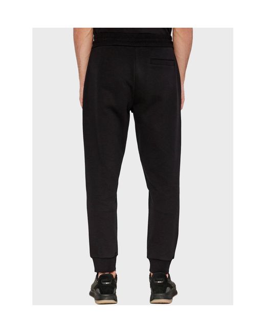 Boss Black Boss Logo Patch Drawstring Track Pants for men