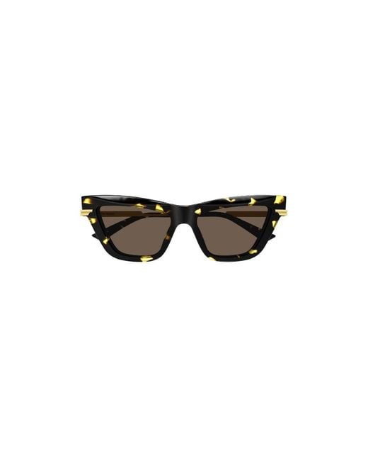 Bottega Veneta Multicolor Eyewear Cat-Eye Frame Sunglasses