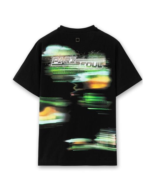 Wooyoungmi Black Short-Sleeved T-Shirt for men