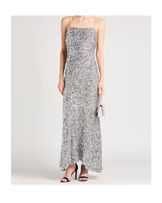 Ganni White Sequined Dress