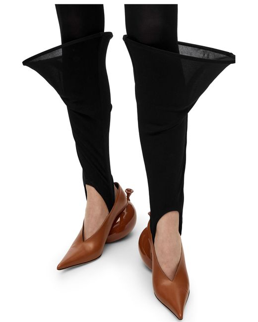 Loewe Black Hoop Leggings