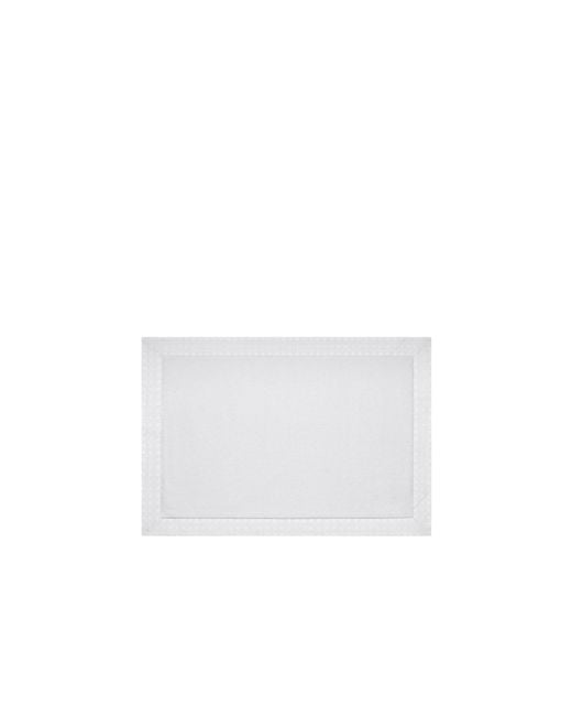 Dior White Bath Mat