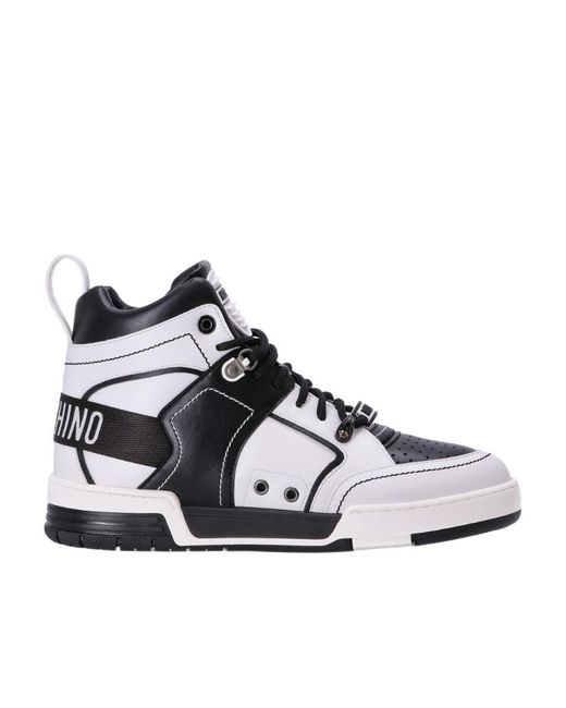 Moschino White Logo Sneakers