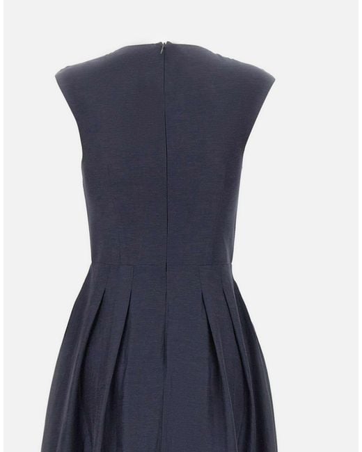 Rebecca Vallance Blue Serenity Sweetheart Midi Dress