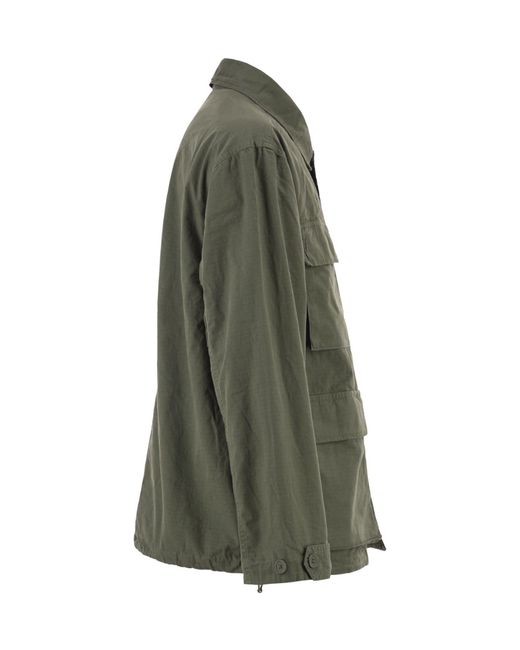 Carhartt Green Utility Cargo Pocket Jacket for men