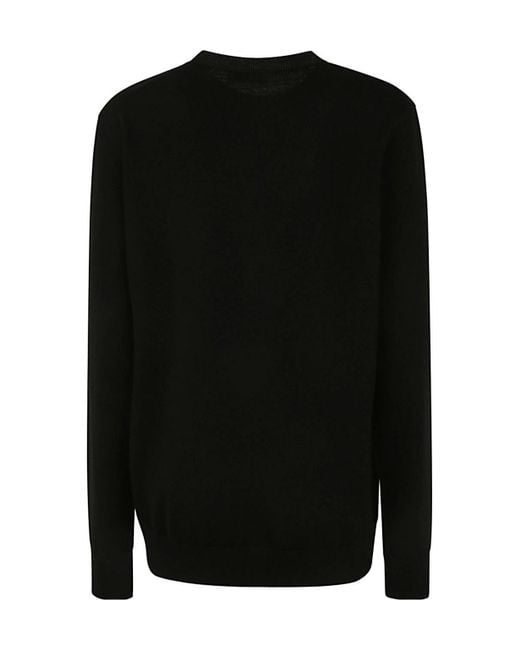 Wardrobe NYC Black Long-Sleeved Crewneck Jumper