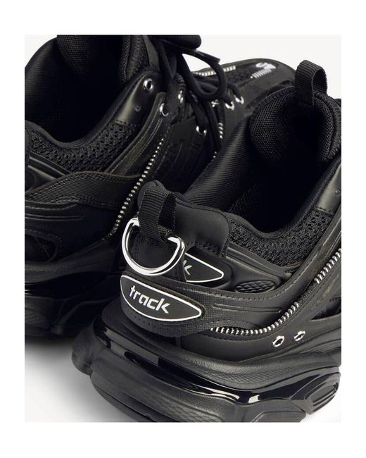 Balenciaga Black Track Zip Sneaker