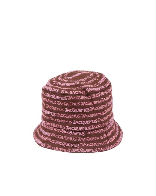 Jacquemus Red Labeled Fisherman's Hat