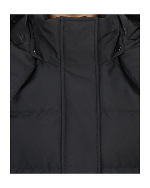 Moose Knuckles Black Long-Sleeved Down Jacket