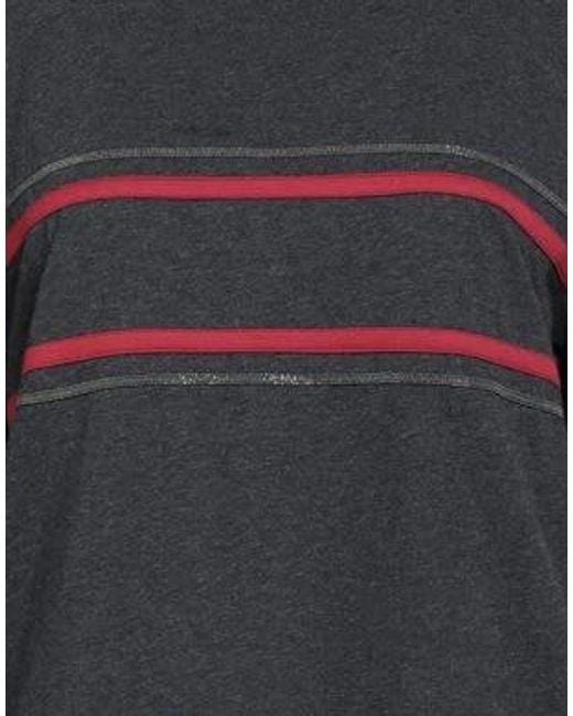 Brunello Cucinelli Blue Solid Color T-Shirt