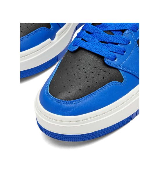 Nike Blue Logo High-Top Sneakers