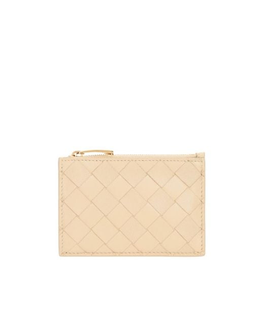 Bottega Veneta Natural Intreccio Key Bag
