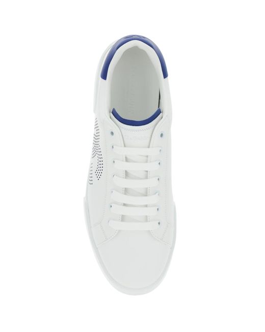 Dolce & Gabbana White Sneakers Portofino for men
