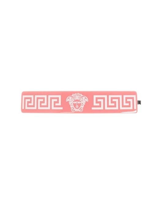 Versace Pink Plex Hair Clip