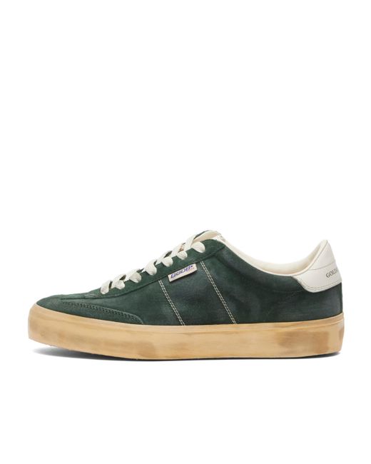Golden Goose Deluxe Brand Green Soul Star Low-Top Sneakers for men