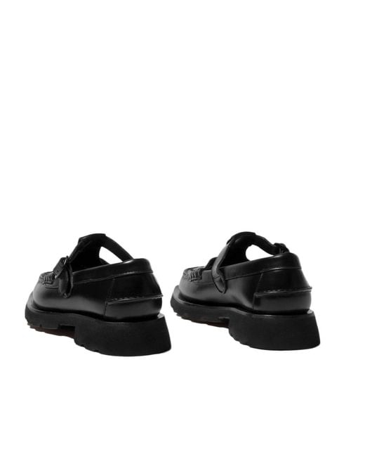 Hereu Black Soller Sport Buckle Fastened Loafers
