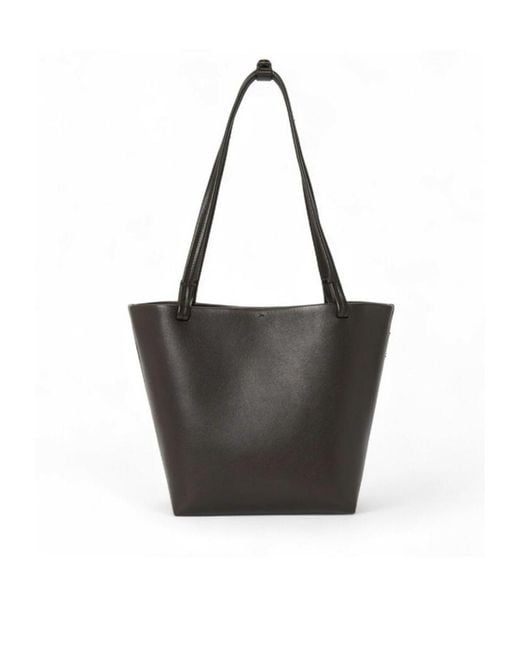 The Row Black Double-Handle Handbag