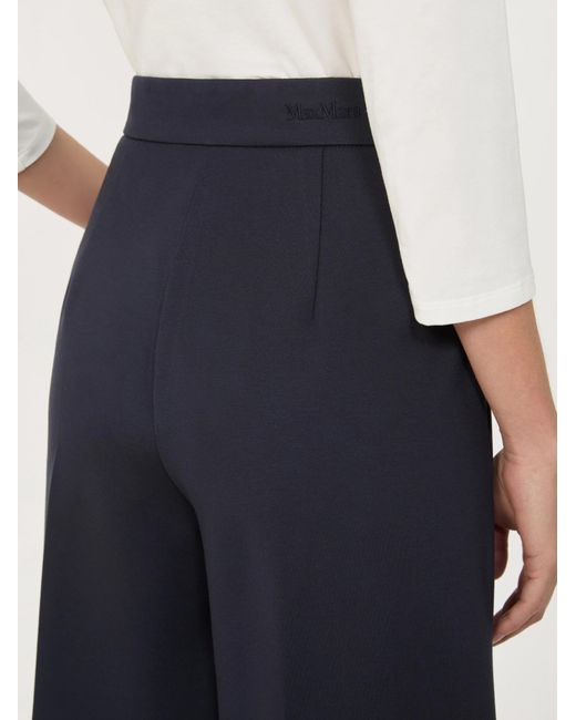 Max Mara Blue Pocket Casual Pants
