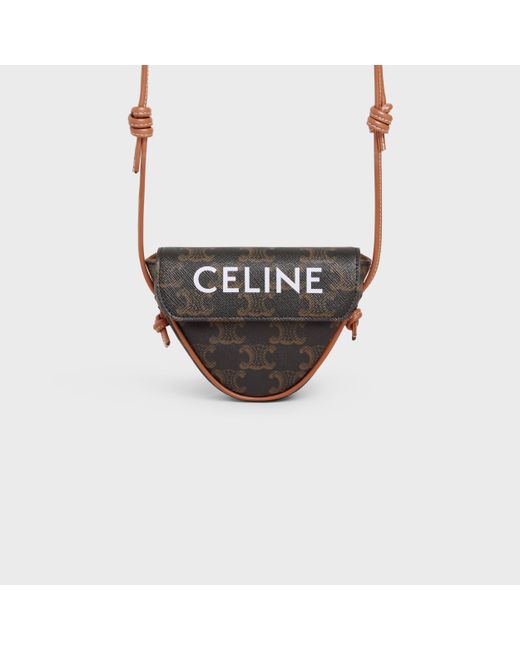 Céline Black Mini Triangle for men